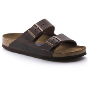 First Copy Birkenstock Womens Brown Leather Sandals