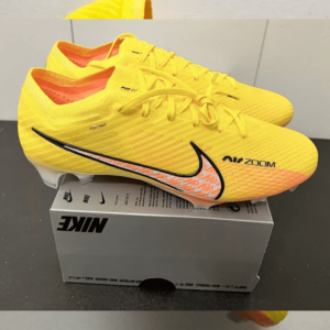 First Copy Nike Mercurial Zoom Vapor 15 Elite FG Yellow Shoes (2)