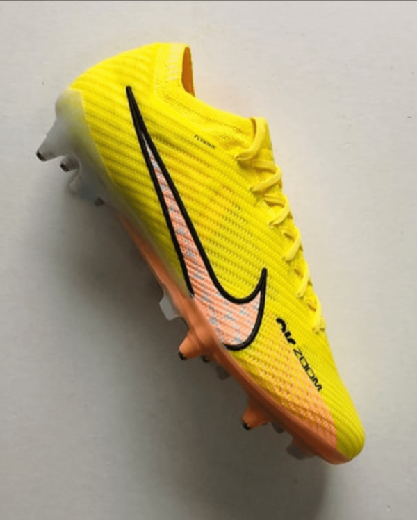 First Copy Nike Mercurial Zoom Vapor 15 Elite FG Yellow Shoes (2)