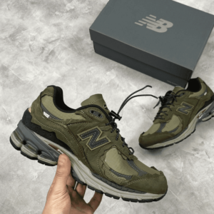 First Copy Replica New Balance 2002r Olive Shoes