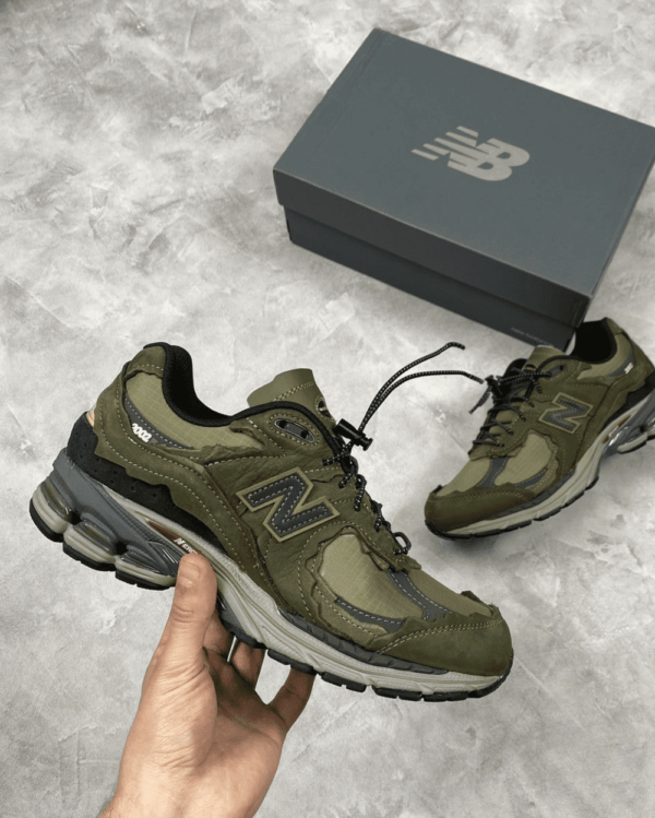 First Copy Replica New Balance 2002r Olive Shoes