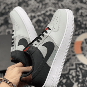 First Copy Replica Nike Air Force 1 07 LV8 Black Smoke Grey Shoes