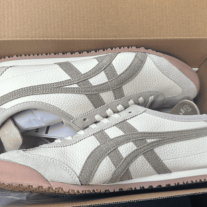 First Copy Replica Onitsuka Tiger Mexico 66 Cream Beige Khaki Shoes