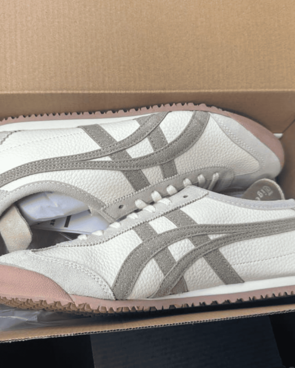 First Copy Replica Onitsuka Tiger Mexico 66 Cream Beige Khaki Shoes