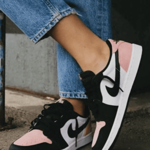 First-Copy-Air-Jordan-1-Low-Bleached-Coral-Shoes