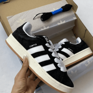 First-Copy-Replica-Adidas-Campus-00s-Black-Shoes