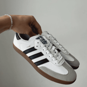 First-Copy-Replica-Adidas-Samba-White-Black-Mens-And-Womens-Shoes