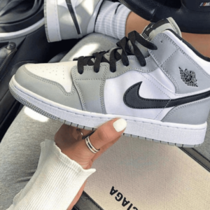 First-Copy-Replica-Air-Jordan-1-Retro-Smoke-Grey-Shoes