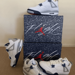 First-Copy-Replica-Air-Jordan-4-Midnight-Navy-Shoes