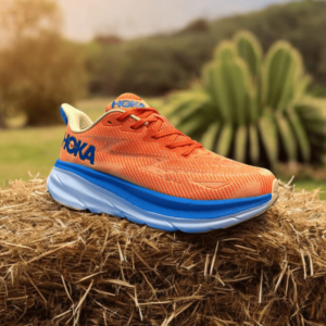 First-Copy-Replica-Hoka-Clifton-9-Saffron-Blue-Mens-Shoe