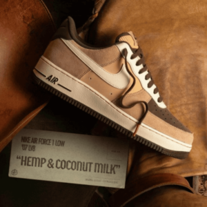 First-Copy-Replica-Nike-Air-Force-1-Low-Hemp-Coconut-Milk-Shoes