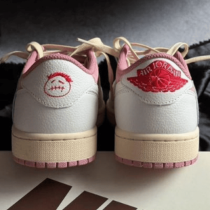 First-Copy-Nike-Travis-Scott-x-Air-Jordan-1-Low-Shy-Pink